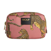 Wouf Toiletry Bag Blush Leopard