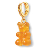 Crystal Haze Nostalgia bear earring - Fanta