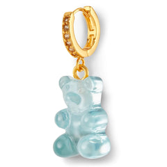 Crystal Haze Nostalgia bear naušnica - Mediterranean