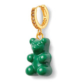 Crystal Haze Nostalgia bear earring - Vegan