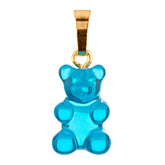 Crystal Haze Nostalgia bear pendant - Azure