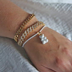 Crystal Haze Nostalgia bear privjesak - Powder