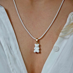 Crystal Haze Nostalgia bear privjesak - Powder