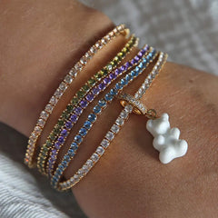 Crystal Haze Nostalgia bear privjesak - Powder