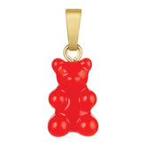 Crystal Haze Nostalgia bear pendant - Sangria