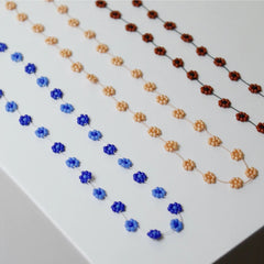 Labro Fiori Ogrlica - Beige