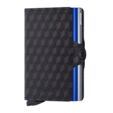 Secrid Double Wallet Optical Titanium Blue