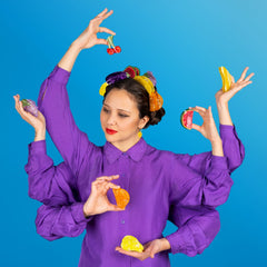 Coucou Suzette Kopča za kosu Cherry