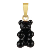 Crystal Haze Nostalgia bear pendant - Black