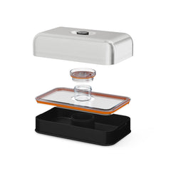 24Bottles Food Container - Brushed Steel