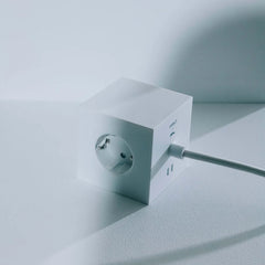 Avolt Square 1 Opal White USB-C - 1,8 m