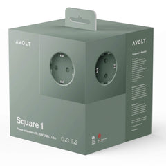 Avolt Square 1 Oak Green USB-C - 1.8 m
