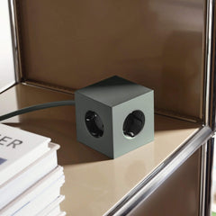 Avolt Square 1 Oak Green USB-C - 1.8 m