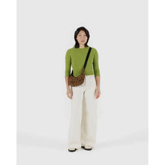 Baggu Small Nylon Purse - Leopard 