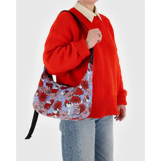 Baggu Nylon Bag - Floral Snoopy 