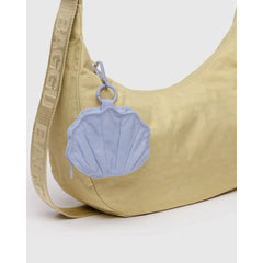 Baggu Shell Pendant - Lavender Grey