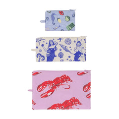 Baggu Toiletry Set - Sea Creatures 