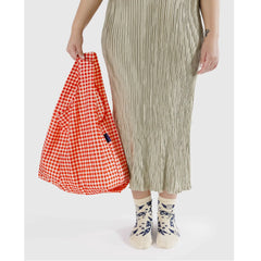 Baggu Shopping Bag - Red Gingham