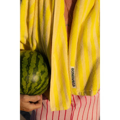 Bongusta Ručnik Pristine & Neon Yellow