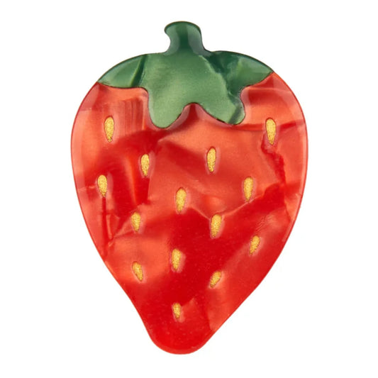 Coucou Suzette Brooch Strawberry 