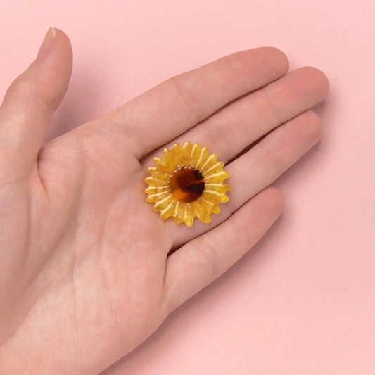 Coucou Suzette Sunflower Brooch 