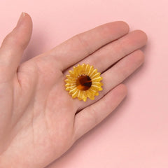 Coucou Suzette Sunflower Brooch 