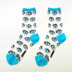 Coucou Suzette Blue Eye Socks