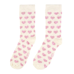 Coucou Suzette Socks Pink Heart