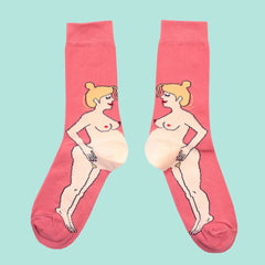 Coucou Suzette Stockings Pregnant Blonde