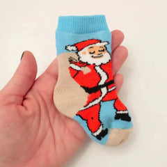 Coucou Suzette Socks Santa Claus Baby