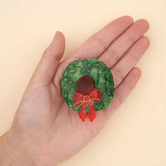 Coucou Suzette Kopča za kosu Christmas Wreath