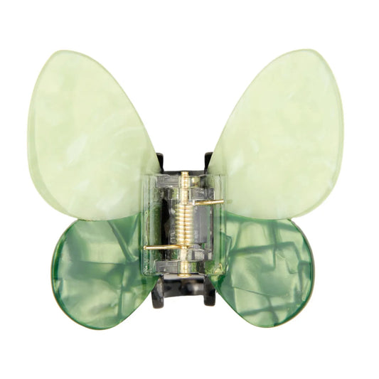 Coucou Suzette Green Butterfly Hair Clip 