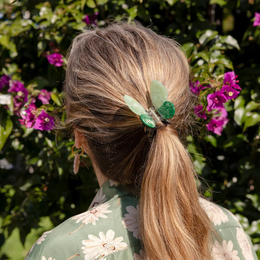 Coucou Suzette Green Butterfly Hair Clip 