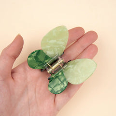 Coucou Suzette Green Butterfly Hair Clip 