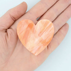 Coucou Suzette Pink Heart Hair Clip