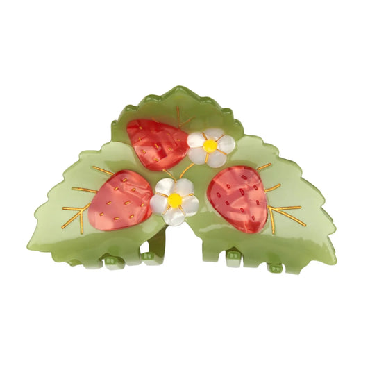 Coucou Suzette Strawberry Plant Hair Clip 