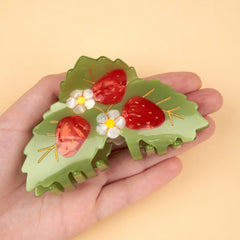Coucou Suzette Strawberry Plant Hair Clip 