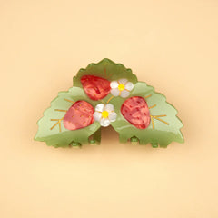 Coucou Suzette Strawberry Plant Hair Clip 