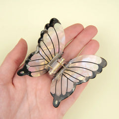 Coucou Suzette Hair Clip White Butterfly 
