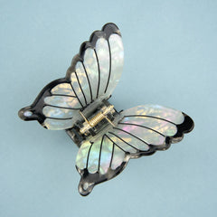 Coucou Suzette Hair Clip White Butterfly 