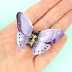 Coucou Suzette Mini Hair Clip Purple Butterfly