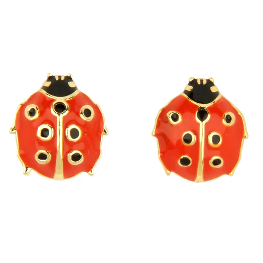 Coucou Suzette Naušnice Ladybug