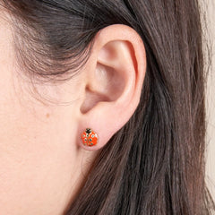 Coucou Suzette Naušnice Ladybug