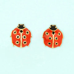 Coucou Suzette Naušnice Ladybug
