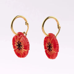 Coucou Suzette Earrings Poppy