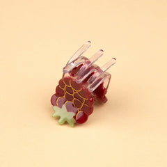 Coucou Suzette Mini Hair Clip Raspberry 