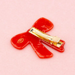 Coucou Suzette Red Bow Hair Clip