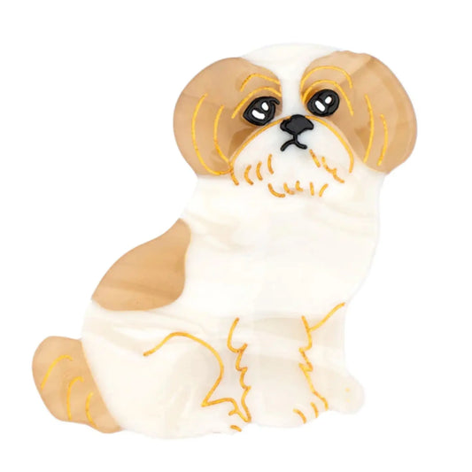 Coucou Suzette Shih Tzu hair clip 