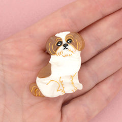 Coucou Suzette Shih Tzu hair clip 