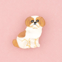 Coucou Suzette Shih Tzu hair clip 